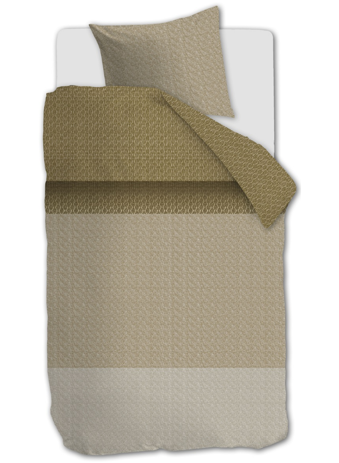 Dekbedovertrek Sanna Goud - Katoen PL3