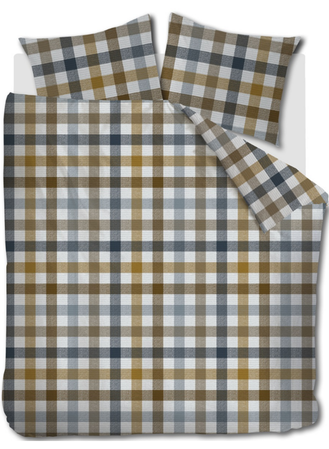 Dekbedovertrek Sem Blauw - Flanel PL1