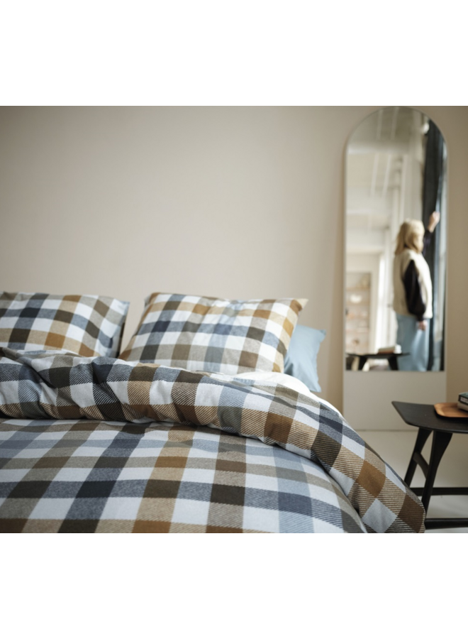 Beddinghouse Dekbedovertrek Sem Blauw - Flanel