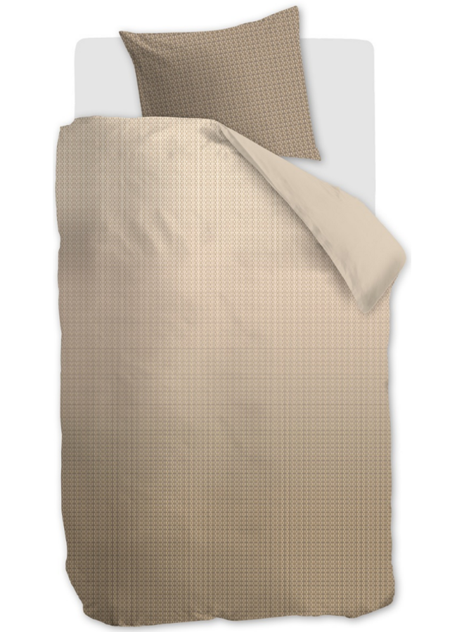 Beddinghouse Dekbedovertrek Shiva Zand - Lyocell/Katoen