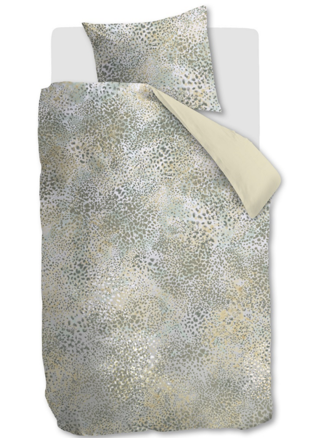 Beddinghouse Dekbedovertrek Sia Groen - Katoensatijn