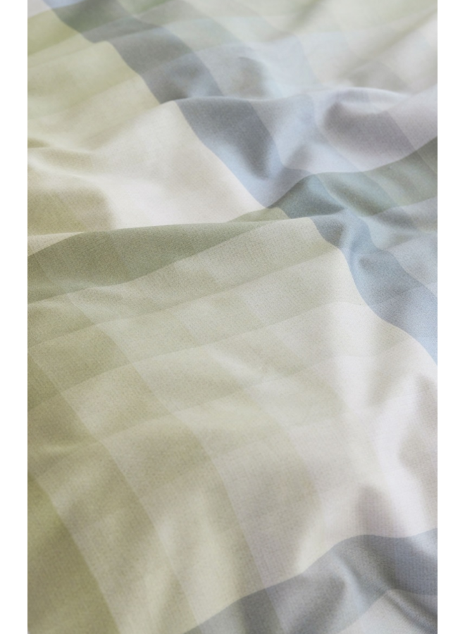 Beddinghouse Dekbedovertrek Sil Blauwgroen - Katoensatijn