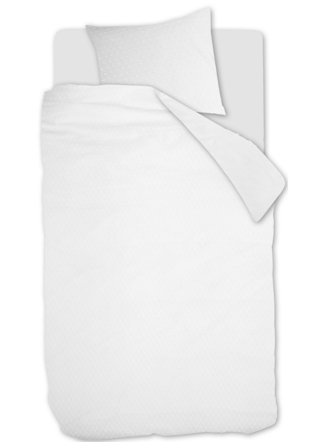 Beddinghouse Dekbedovertrek Snow Wit - Katoen