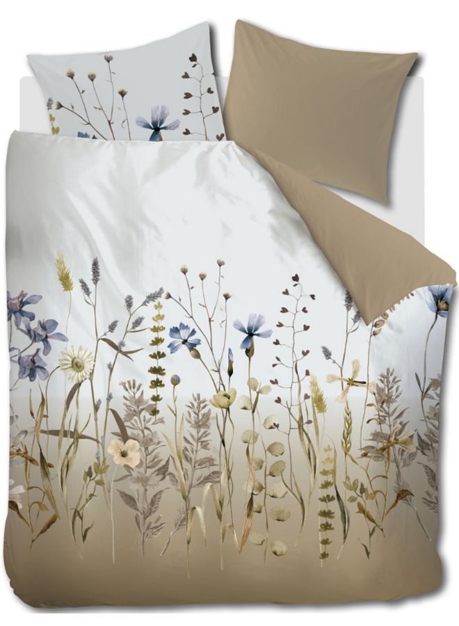 Dekbedovertrek Sofia Naturel - Katoensatijn