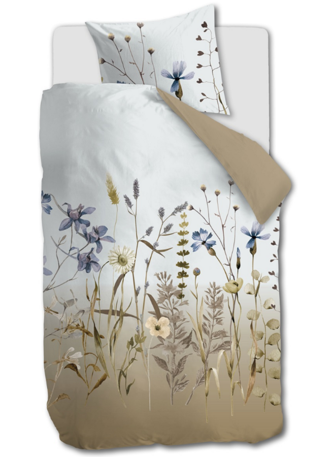 Beddinghouse Dekbedovertrek Sofia Naturel - Katoensatijn
