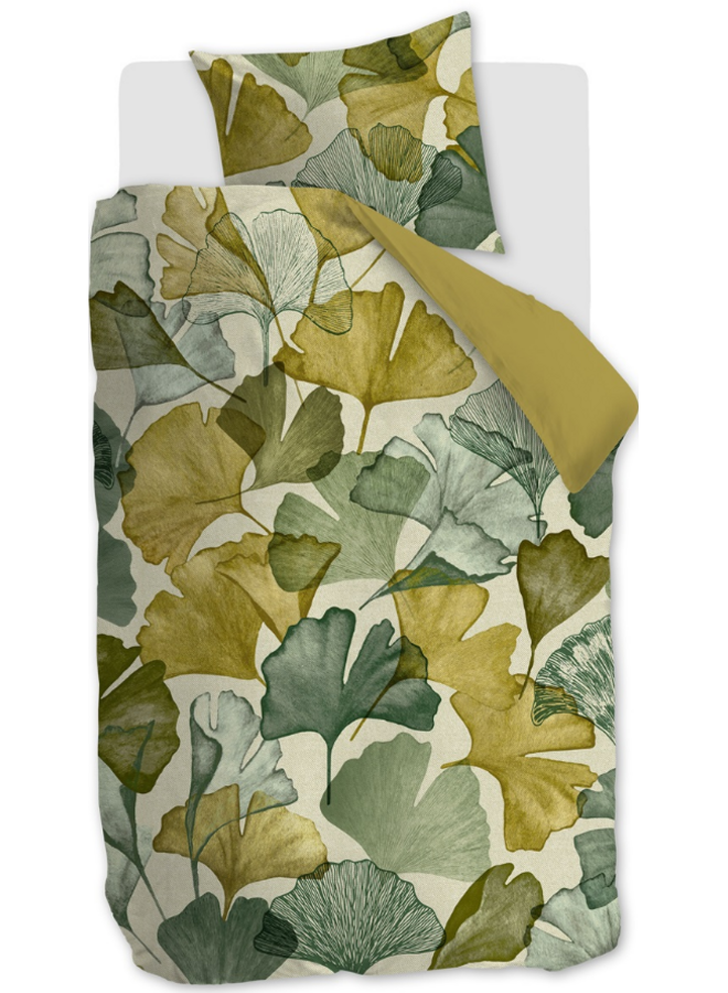 Beddinghouse Dekbedovertrek Suma Groen - Katoen