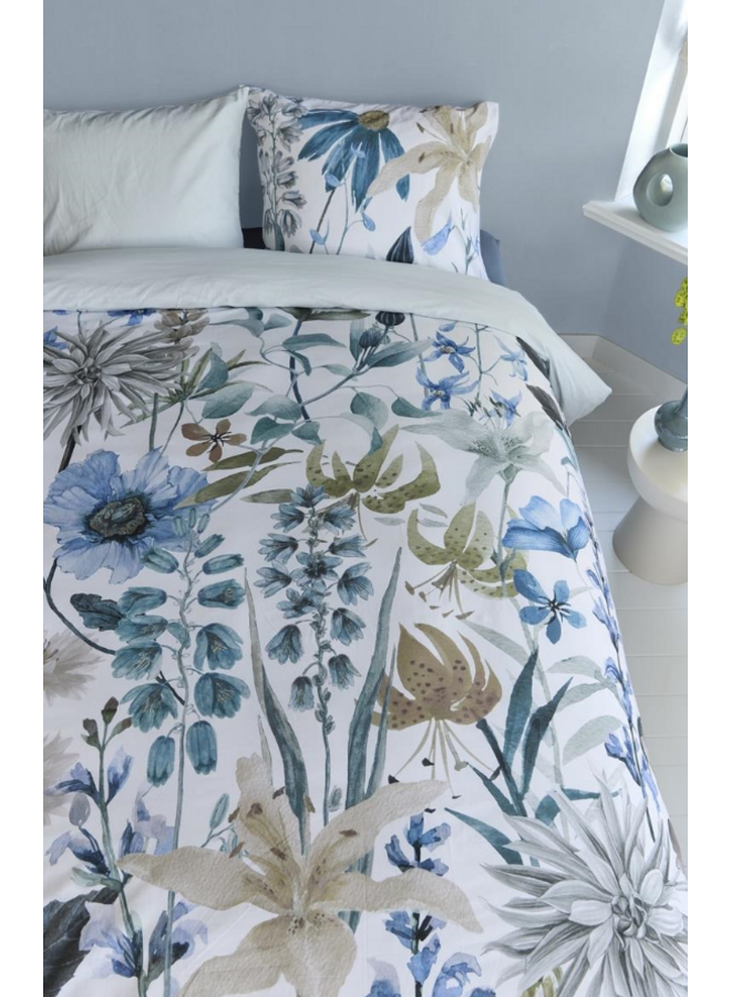 Beddinghouse Dekbedovertrek Sybil Blauw - Katoen