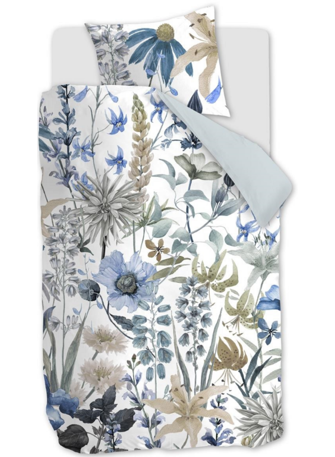 Beddinghouse Dekbedovertrek Sybil Blauw - Katoen