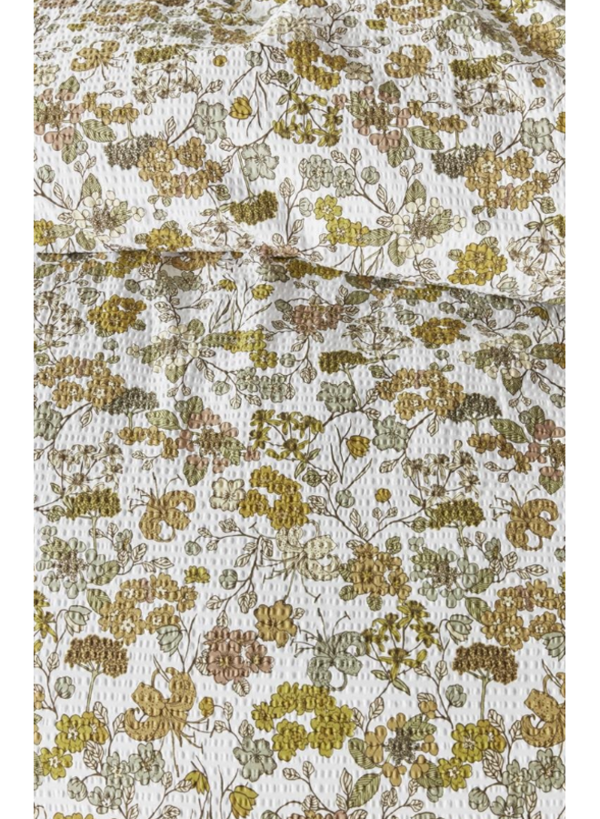 Beddinghouse Dekbedovertrek Tess Oker - Katoen