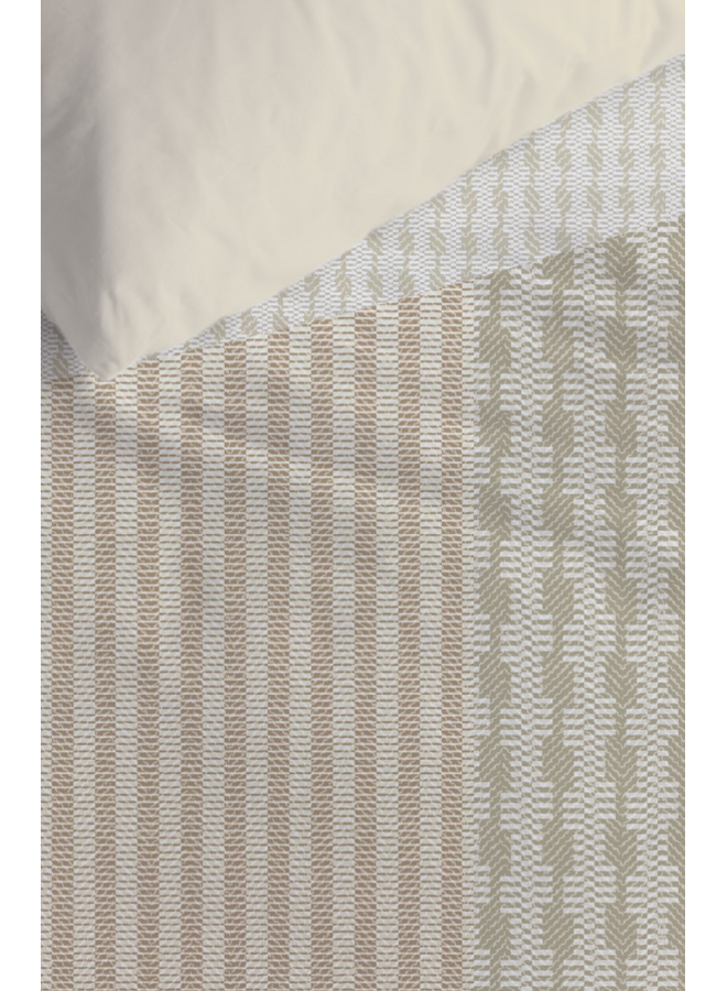 Beddinghouse Dekbedovertrek Tove Naturel - Katoen