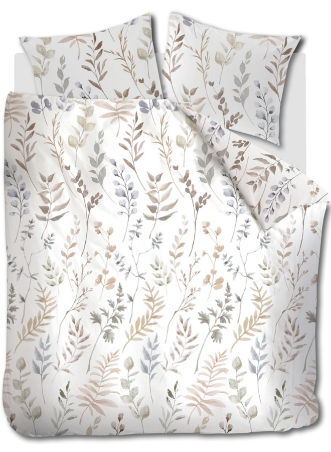 Dekbedovertrek Twigs Wit - Flanel