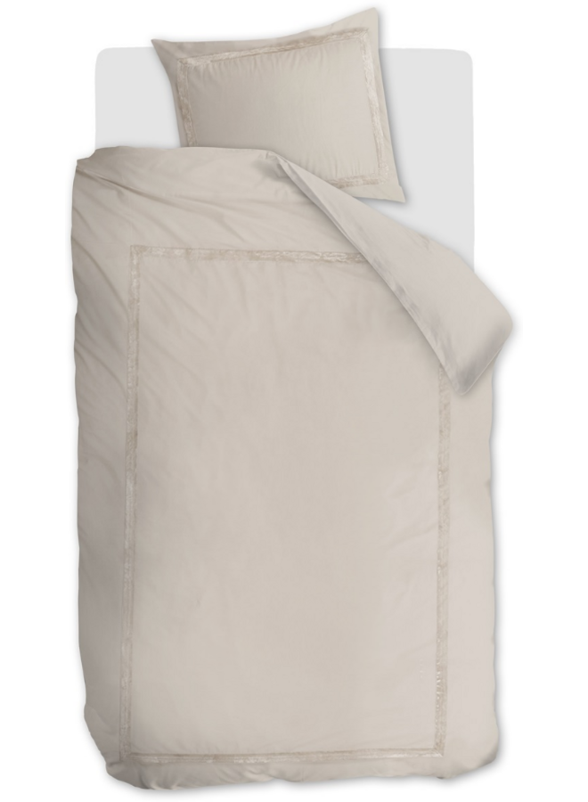 Beddinghouse Dekbedovertrek Vashti Zand - Percale Katoen