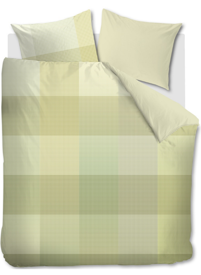 Dekbedovertrek Zira Groen - Katoen