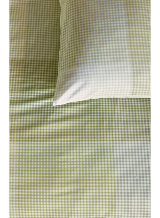 Beddinghouse Dekbedovertrek Zira Groen - Katoen