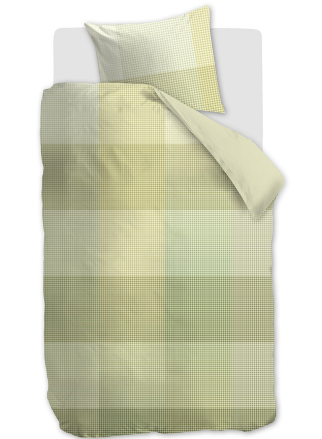 Beddinghouse Dekbedovertrek Zira Groen - Katoen