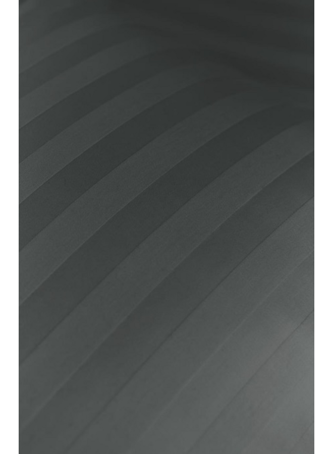 Beddinghouse Dekbedovertrek Shine Antraciet - Katoensatijn