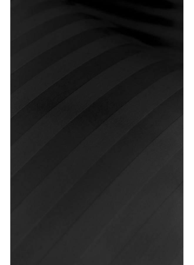 Beddinghouse Dekbedovertrek Shine Zwart - Katoensatijn