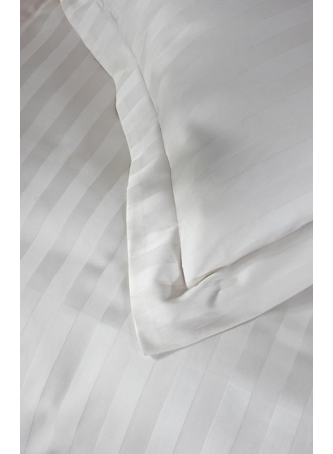 Beddinghouse Dekbedovertrek Shine Ecru - Katoensatijn