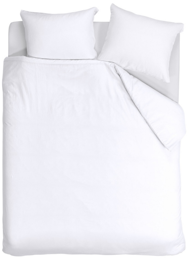 Dekbedovertrek Sun Wit - Linnen/Katoen PL1