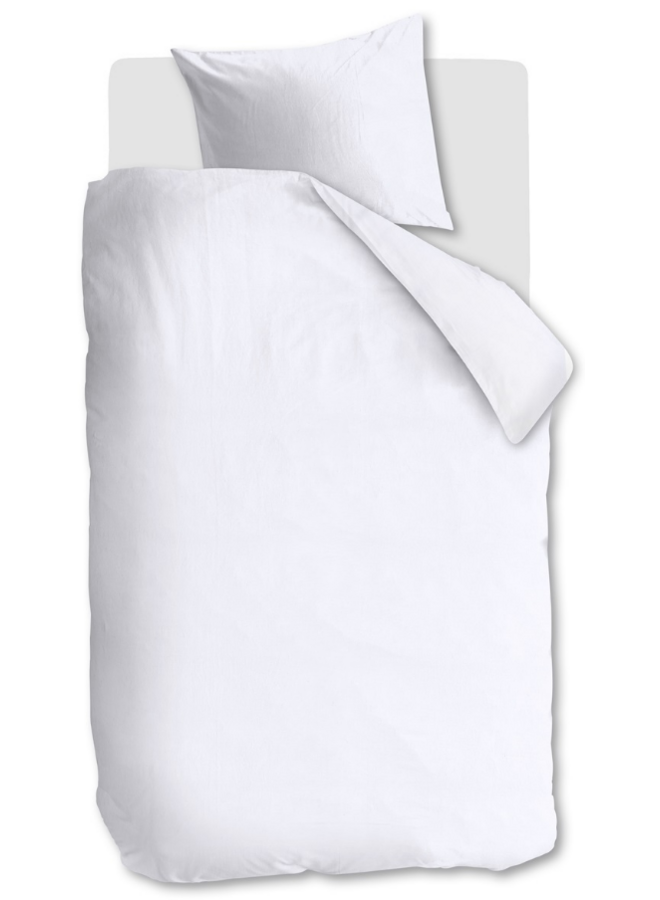 Beddinghouse Dekbedovertrek Sun Wit - Linnen/Katoen