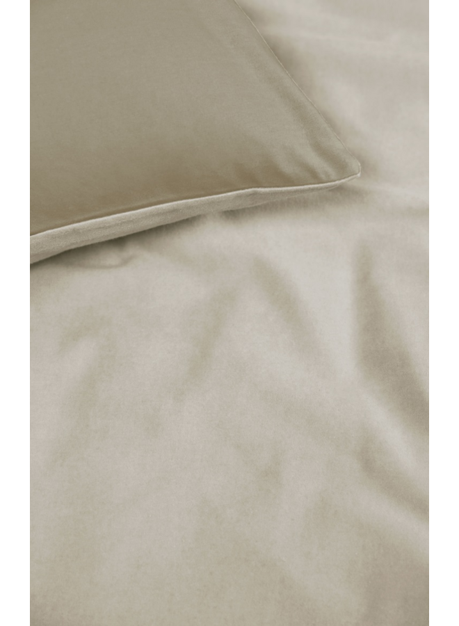 Beddinghouse Dekbedovertrek Warm Zand - Flanel