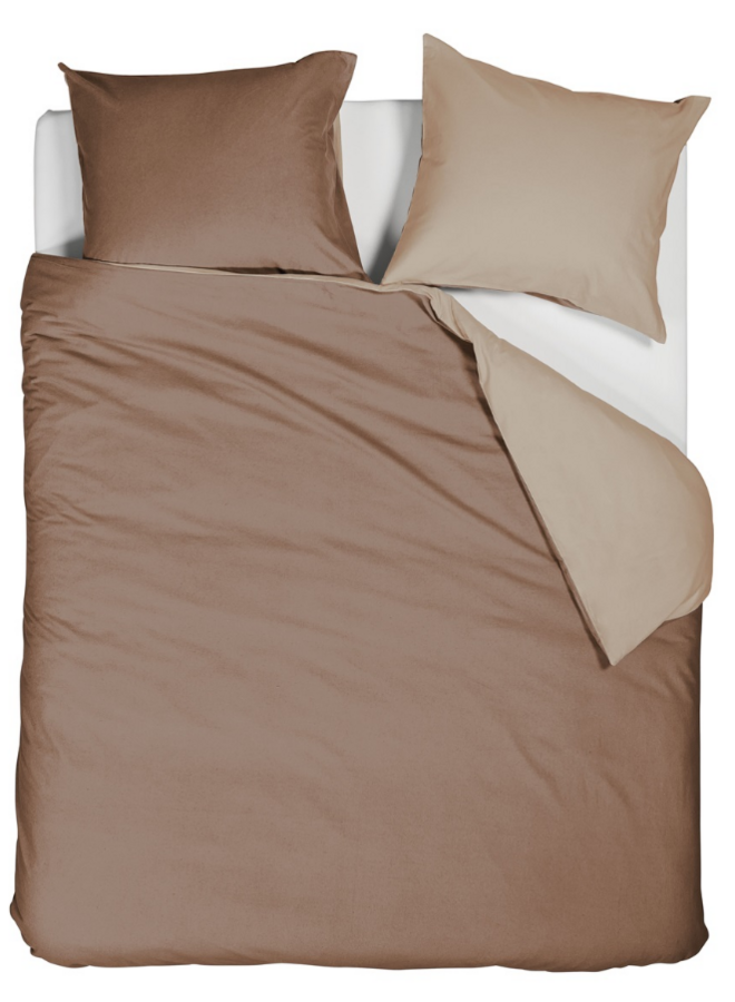 Beddinghouse Dekbedovertrek Warm Roze - Flanel