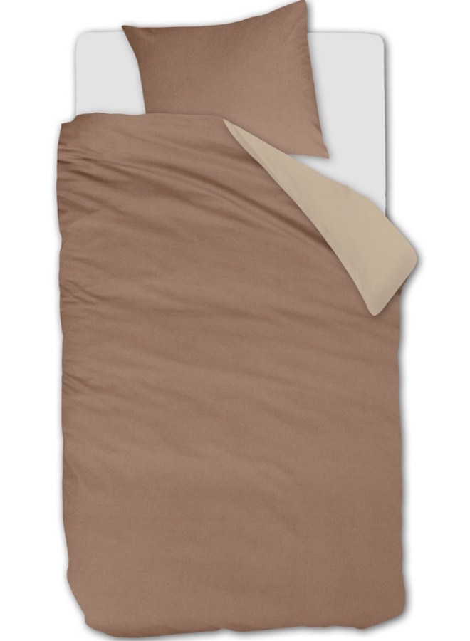 Beddinghouse Dekbedovertrek Warm Roze - Flanel