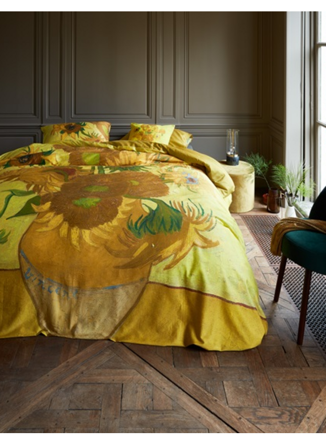 Beddinghouse Dekbedovertrek Tournesol Geel - Katoensatijn