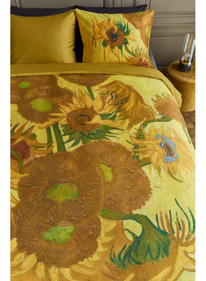 Beddinghouse Dekbedovertrek Tournesol Geel - Katoensatijn