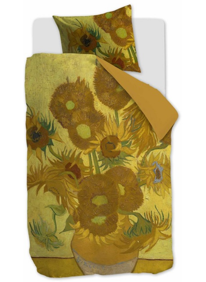 Beddinghouse Dekbedovertrek Tournesol Geel - Katoensatijn