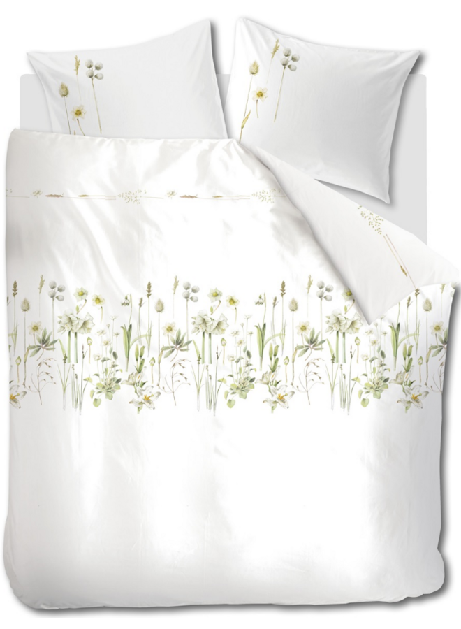 Dekbedovertrek Amaryllis Wit - Katoen PL1
