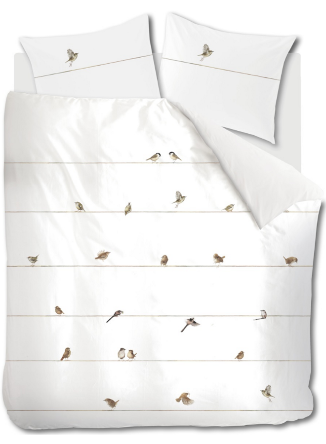 Marjolein Bastin Dekbedovertrek Gathering Naturel - Katoen