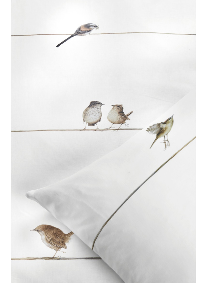 Marjolein Bastin Dekbedovertrek Gathering Naturel - Katoen