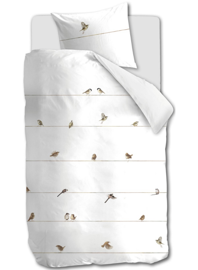 Marjolein Bastin Dekbedovertrek Gathering Naturel - Katoen