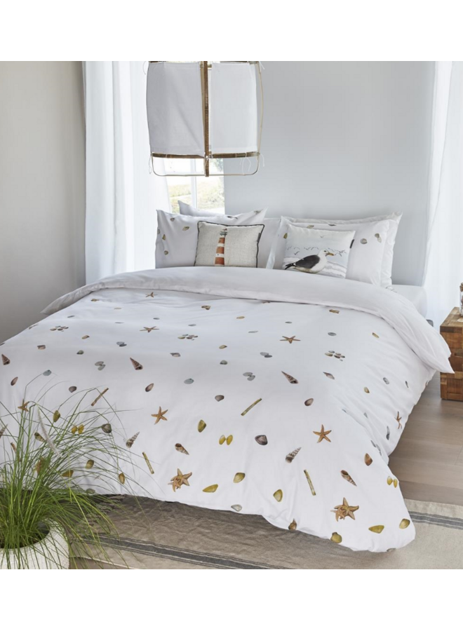 Marjolein Bastin Dekbedovertrek Noordzee Naturel - Katoen