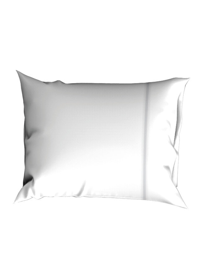 Romanette Dekbedovertrek Duchesse Wit/Grijs - Flanel