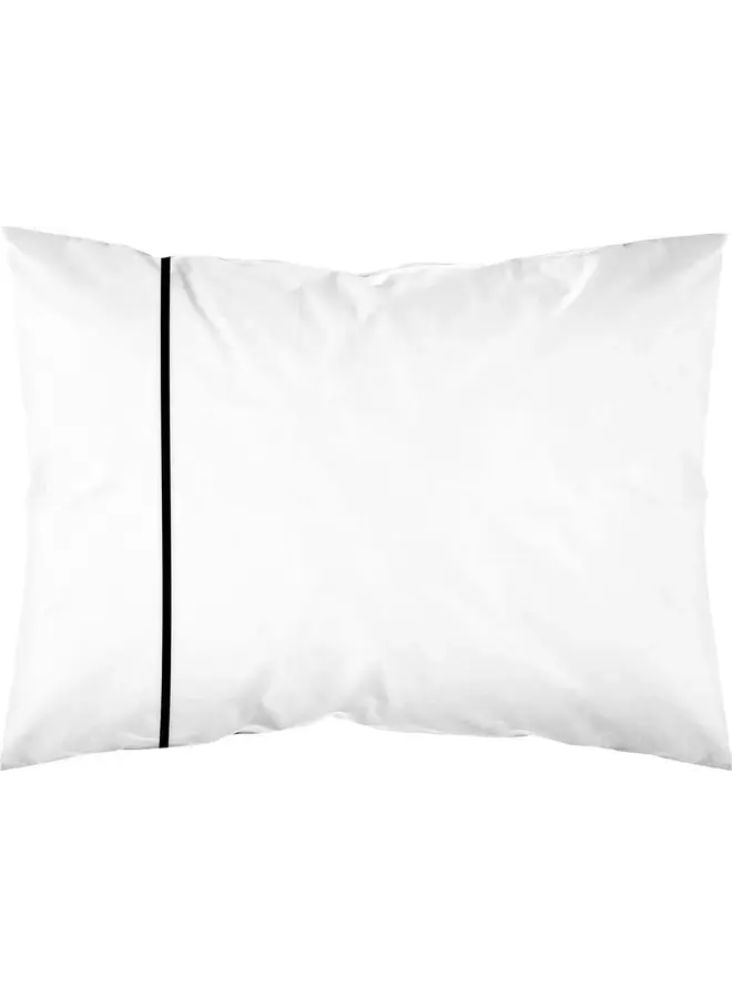 Romanette Dekbedovertrek Duchesse Wit/Zwart - Flanel