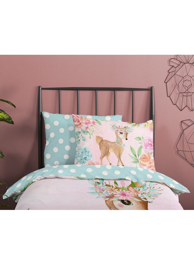 Good Morning Dekbedovertrek Kids Sweet Multi - Katoen