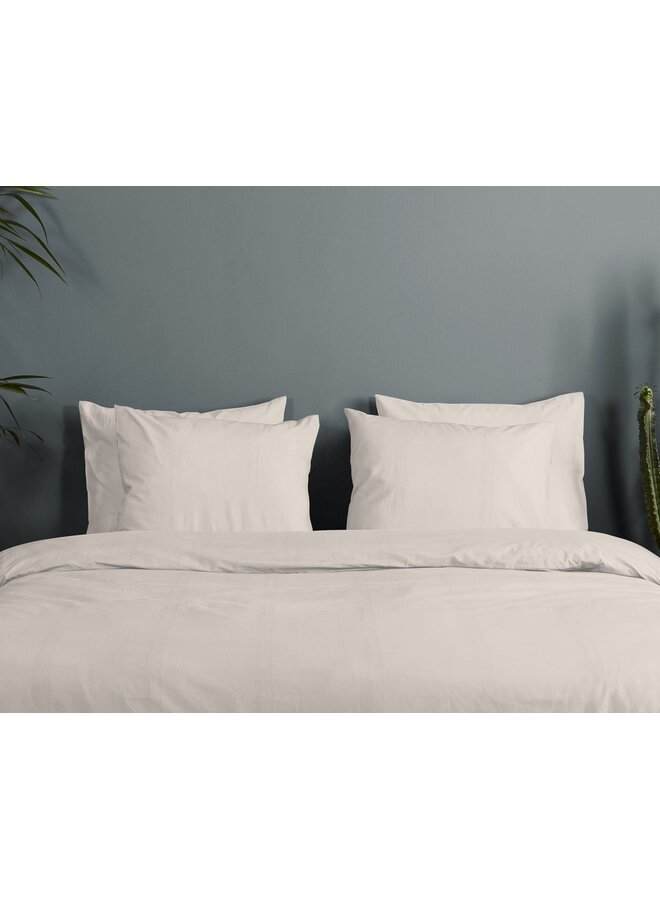 HIP Dekbedovertrek Uni Lichtzand - Katoensatijn