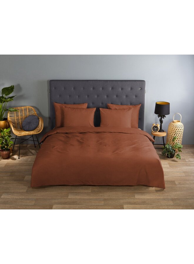 Good Morning Dekbedovertrek Uni Terra - Katoen