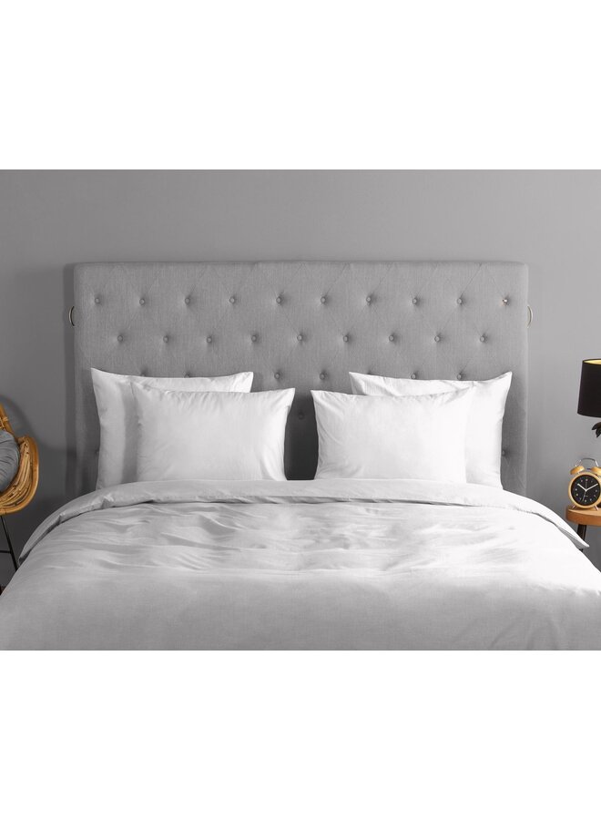 Good Morning Dekbedovertrek Uni Wit - Katoen