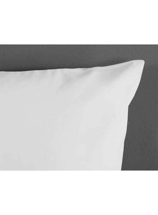 Good Morning Dekbedovertrek Uni Wit - Katoen