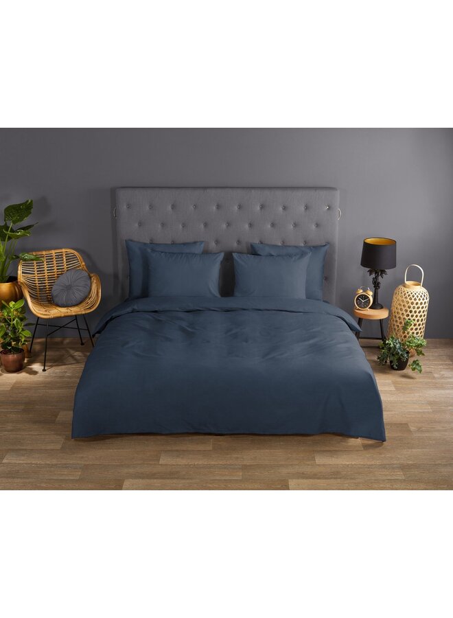 Good Morning Dekbedovertrek Uni Denim - Katoen