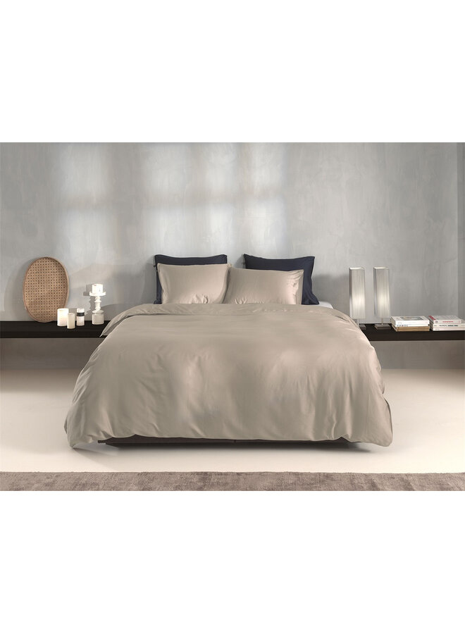 ZO! Home Dekbedovertrek Satinado Zand - Katoensatijn
