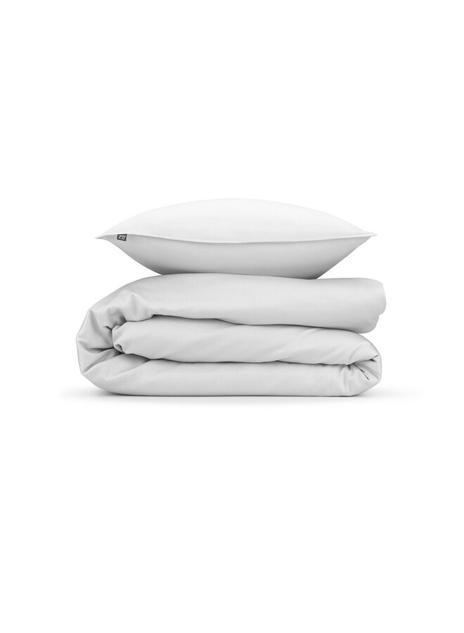 ZO! Home Dekbedovertrek Satinado Wit - Katoensatijn