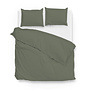 ZO! Home Dekbedovertrek Satinado Groen - Katoensatijn