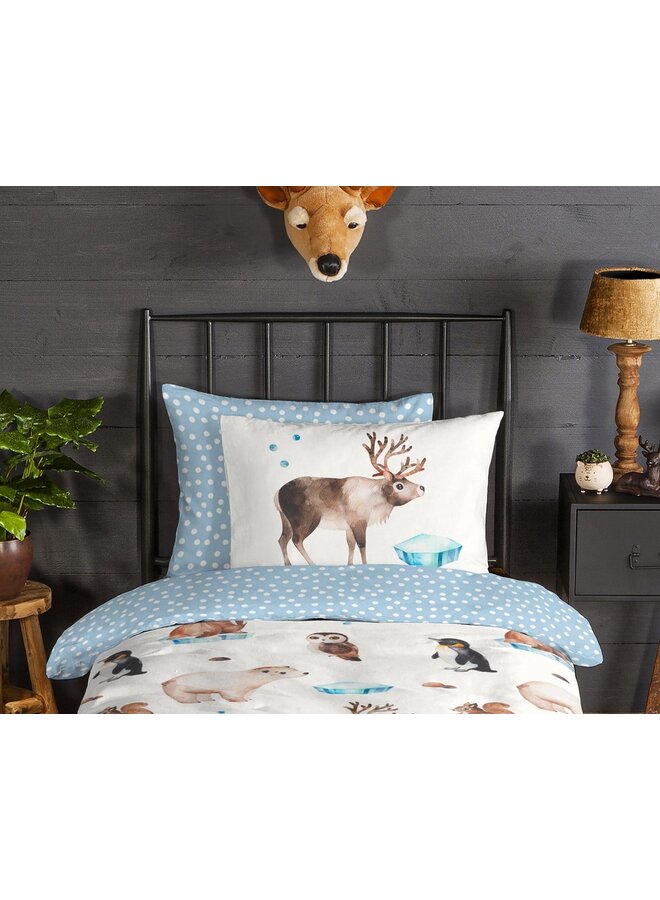 Good Morning Dekbedovertrek Kids Cold Multi - Flanel