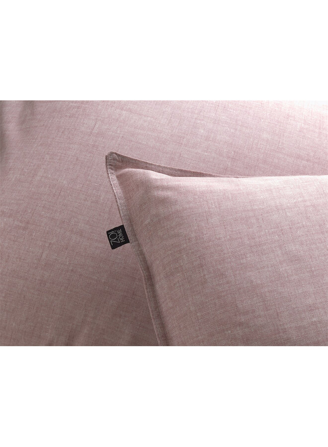 ZO! Home Dekbedovertrek Lino Roze - Katoen