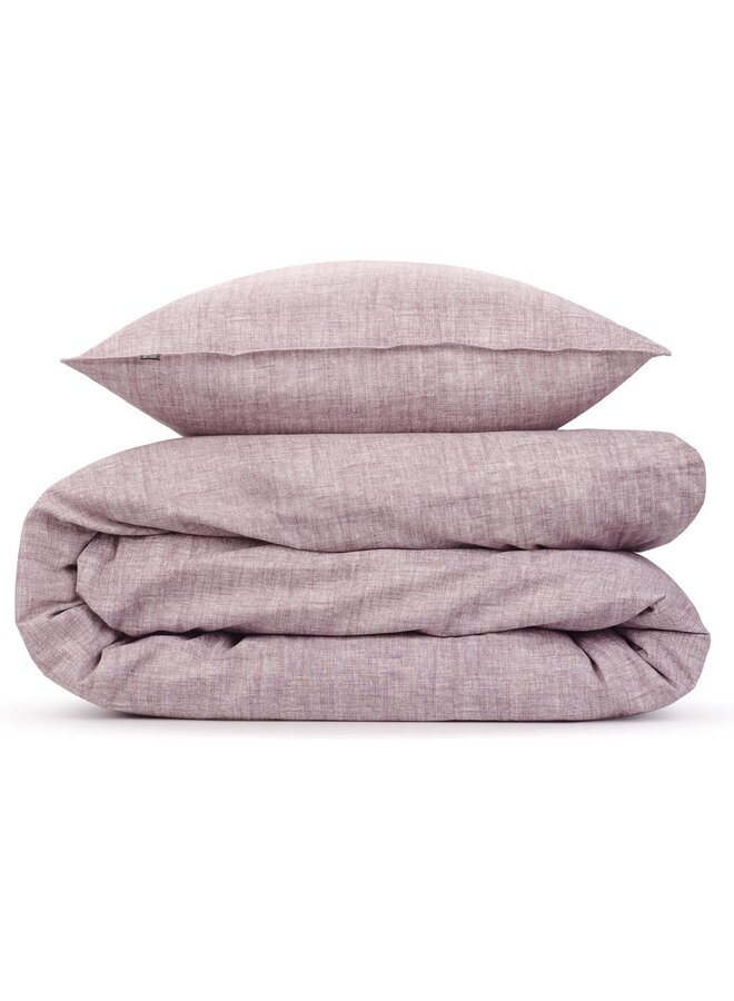 ZO! Home Dekbedovertrek Lino Paars - Katoen