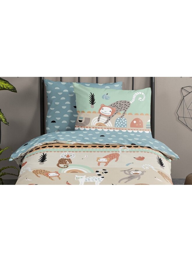 Good Morning Dekbedovertrek Kids Play Multi - Katoen